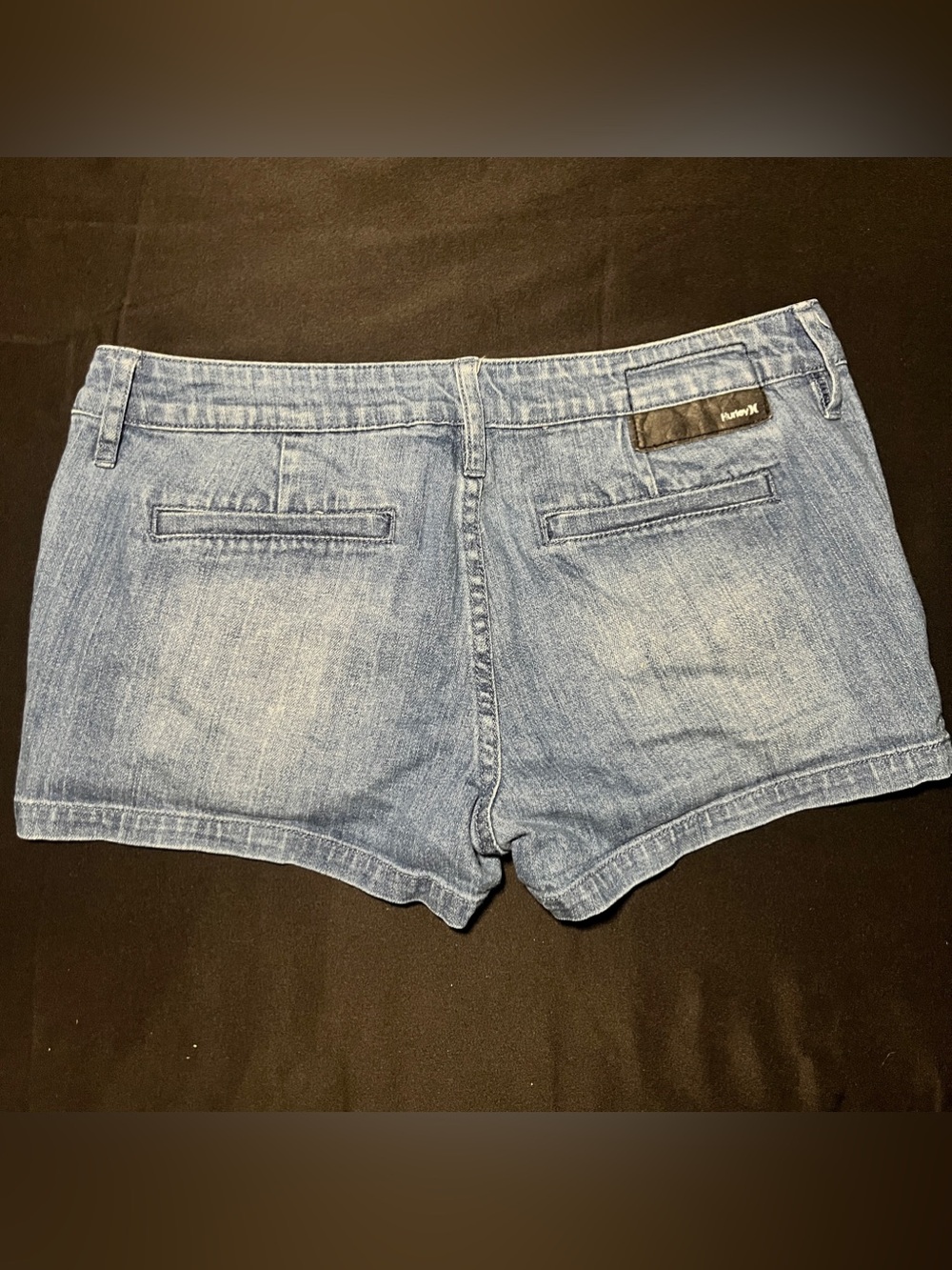 Hurley Faded Denim Shorts Size 9 - Picture 2 of 3
